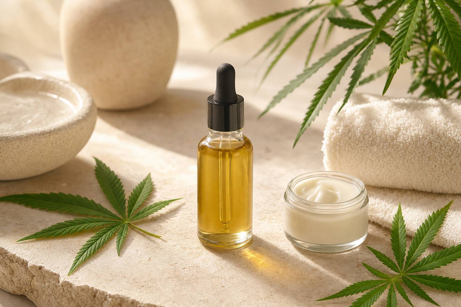 Aceite de CBD en cosmética natural: beneficios y usos para cuidar la piel